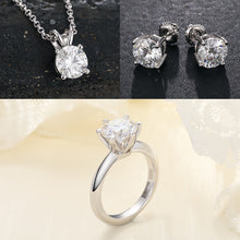 Load image into Gallery viewer, 2ct. VVS Moissanite Diamond Jewelry Set
