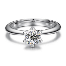 Load image into Gallery viewer, Classic 1ct Moissanite Diamond Ring
